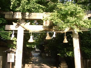 阿倍王子神社鳥居