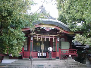 阿倍王子神社本殿