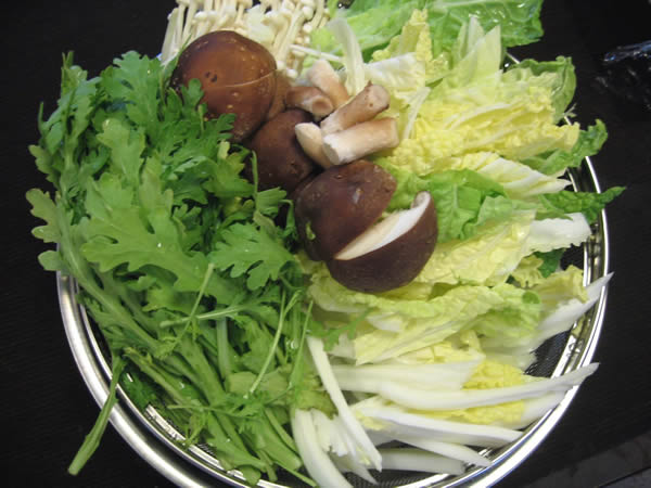 メダイ鍋野菜